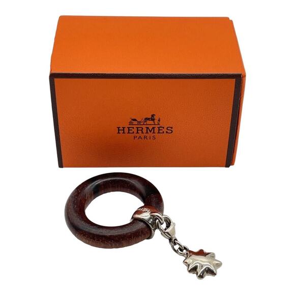 HERMES Scarf Ring - Star Comet Star Travel Exhibition Limited Edition - Picture 1 of 8